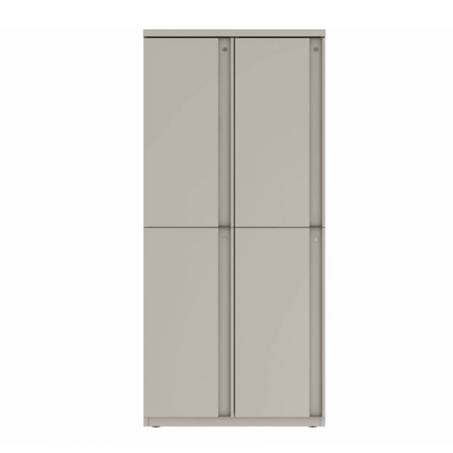 Prime™ 65.6"H Double Column Locker, Two Rows, 30"W x 18"D, Full Pull Doors - Left Opening | GUTDSF266S30LP