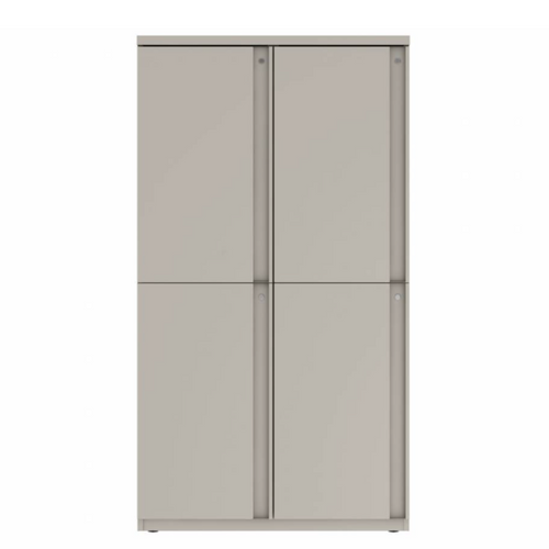 Prime™ 65.6"H Double Column Locker, Two Rows, 36"W x 18"D, Full Pull Doors - Left Opening | GUTDSF266S36LP