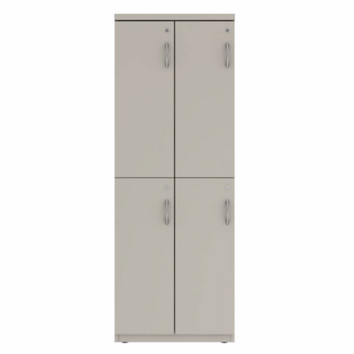 Prime™ 65.6"H Double Column Locker, Two Rows, 24"W x 18"D, Flat Metal Doors - Left Opening | GUTDSF266S24LM