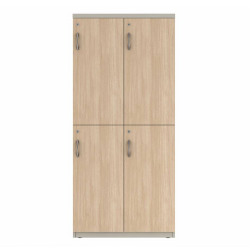 Prime™ 65.6"H Double Column Locker, Two Rows, 30"W x 18"D, Laminate Doors - Right Opening | GUTDSF266S30RL
