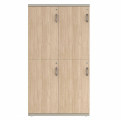 Prime™ 65.6"H Double Column Locker, Two Rows, 36"W x 18"D, Laminate Doors - Left Opening | GUTDSF266S36LL