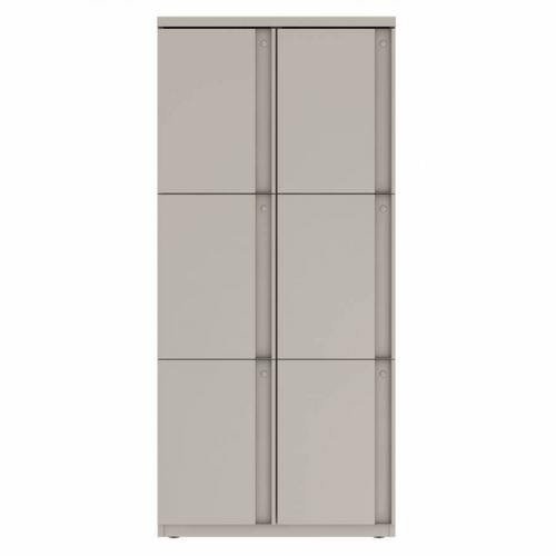 Prime™ 65.6"H Double Column Locker, Three Rows, 30"W x 18"D, Full Pull Doors - Left Opening | GUTDSF366S30LP
