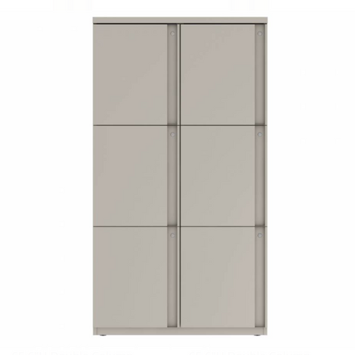 Prime™ 65.6"H Double Column Locker, Three Rows, 36"W x 18"D, Full Pull Doors - Left Opening | GUTDSF366S36LP