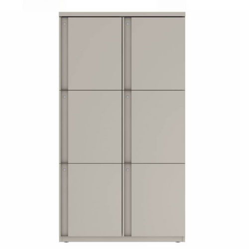 Prime™ 65.6"H Double Column Locker, Three Rows, 36"W x 18"D, Full Pull Doors - Right Opening | GUTDSF366S36RP