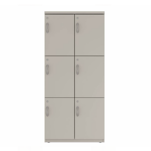 Prime™ 65.6"H Double Column Locker, Three Rows, 30"W x 18"D, Flat Metal Doors - Right Opening | GUTDSF366S30RM