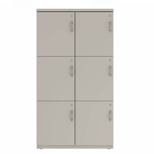 Prime™ 65.6"H Double Column Locker, Three Rows, 36"W x 18"D, Flat Metal Doors - Left Opening | GUTDSF366S36LM