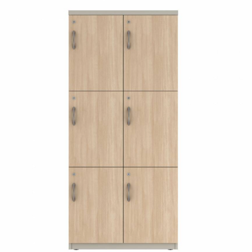 Prime™ 65.6"H Double Column Locker, Three Rows, 30"W x 18"D, Laminate Doors - Right Opening | GUTDSF366S30RL