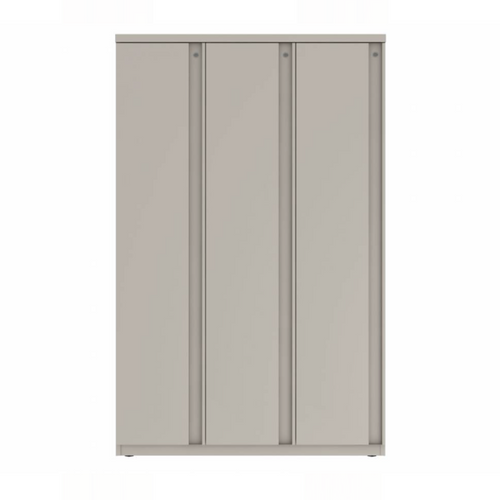 Prime™ 65.6"H Triple Column Locker, One Row, 42"W x 18"D, Full Pull Doors - Left Opening | GUTTSF166S42LP