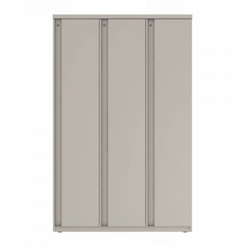 Prime™ 65.6"H Triple Column Locker, One Row, 42"W x 18"D, Full Pull Doors - Right Opening | GUTTSF166S42RP