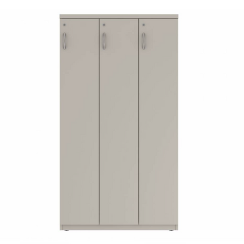 Prime™ 65.6"H Triple Column Locker, One Row, 36"W x 18"D, Flat Metal Doors - Right Opening | GUTTSF166S36RM