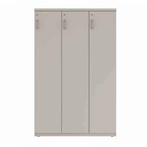 Prime™ 65.6"H Triple Column Locker, One Row, 42"W x 18"D, Flat Metal Doors - Right Opening | GUTTSF166S42RM