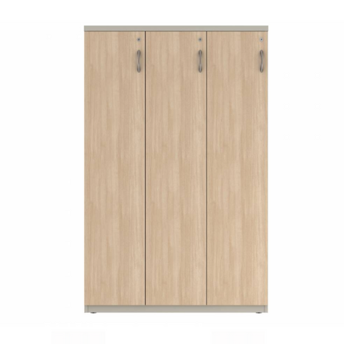 Prime™ 65.6"H Triple Column Locker, One Row, 42"W x 18"D, Laminate Doors - Left Opening | GUTTSF166S42LL