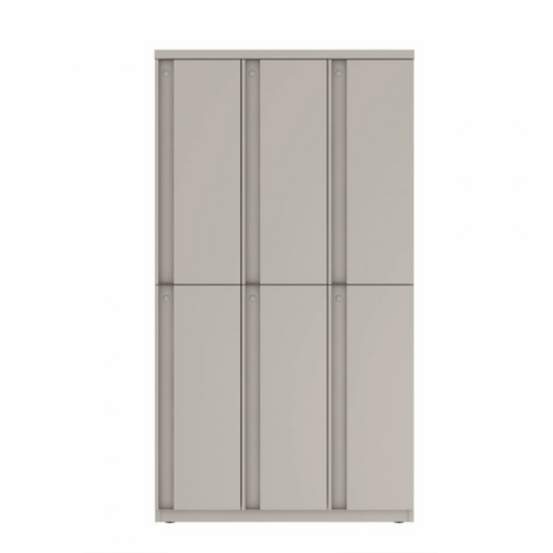 Prime™ 65.6"H Triple Column Locker, Two Rows, 36"W x 18"D, Full Pull Doors - Right Opening | GUTTSF266S36RP