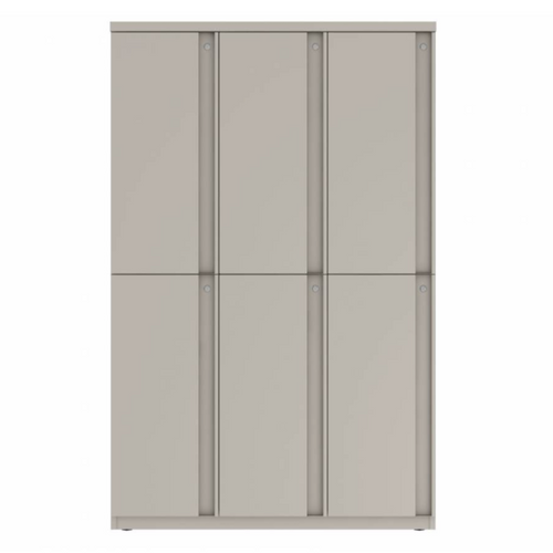 Prime™ 65.6"H Triple Column Locker, Two Rows, 42"W x 18"D, Full Pull Doors - Left Opening | GUTTSF266S42LP
