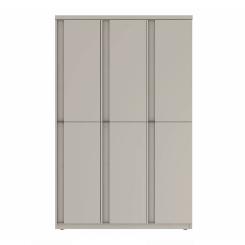 Prime™ 65.6"H Triple Column Locker, Two Rows, 42"W x 18"D, Full Pull Doors - Right Opening | GUTTSF266S42RP