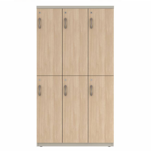 Prime™ 65.6"H Triple Column Locker, Two Rows, 36"W x 18"D, Laminate Doors - Right Opening | GUTTSF266S36RL