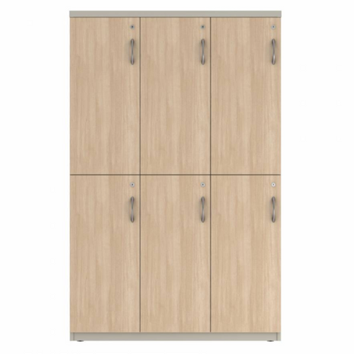 Prime™ 65.6"H Triple Column Locker, Two Rows, 42"W x 18"D, Laminate Doors - Left Opening | GUTTSF266S42LL