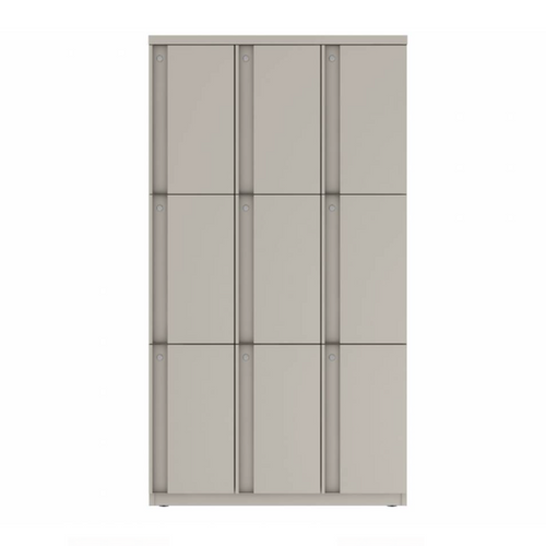 Prime™ 65.6"H Triple Column Locker, Three Rows, 36"W x 18"D, Full Pull Doors - Right Opening | GUTTSF366S36RP