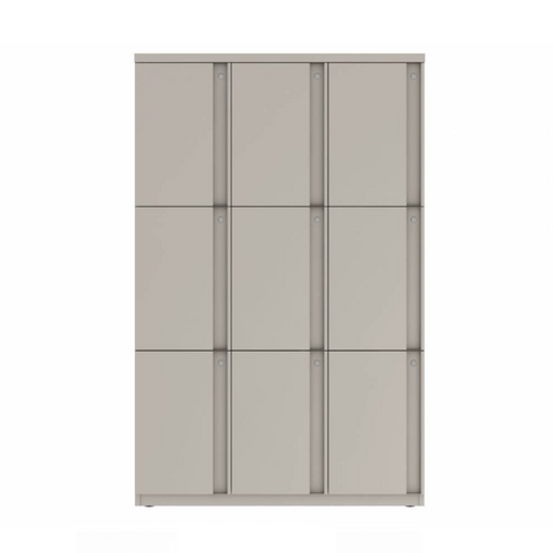 Prime™ 65.6"H Triple Column Locker, Three Rows, 42"W x 18"D, Full Pull Doors - Left Opening | GUTTSF366S42LP