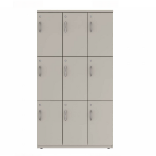 Prime™ 65.6"H Triple Column Locker, Three Rows, 36"W x 18"D, Flat Metal Doors - Right Opening | GUTTSF366S36RM