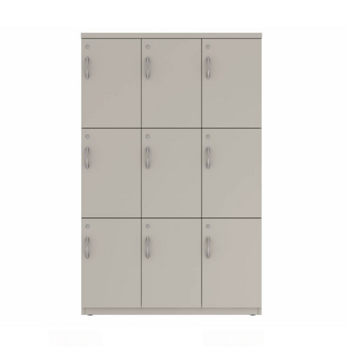 Prime™ 65.6"H Triple Column Locker, Three Rows, 42"W x 18"D, Flat Metal Doors - Right Opening | GUTTSF366S42RM