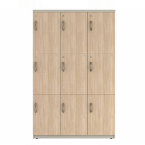 Prime™ 65.6"H Triple Column Locker, Three Rows, 36"W x 18"D, Laminate Doors - Right Opening | GUTTSF366S36RL