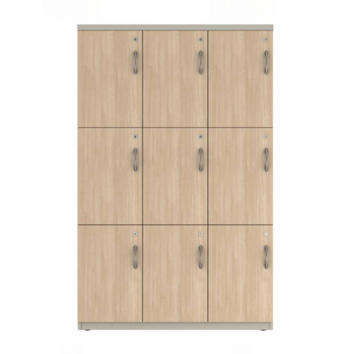 Prime™ 65.6"H Triple Column Locker, Three Rows, 42"W x 18"D, Laminate Doors - Left Opening | GUTTSF366S42LL