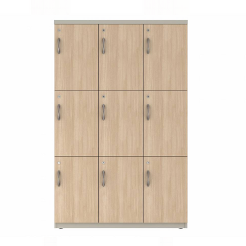 Prime™ 65.6"H Triple Column Locker, Three Rows, 42"W x 18"D, Laminate Doors - Right Opening | GUTTSF366S42RL