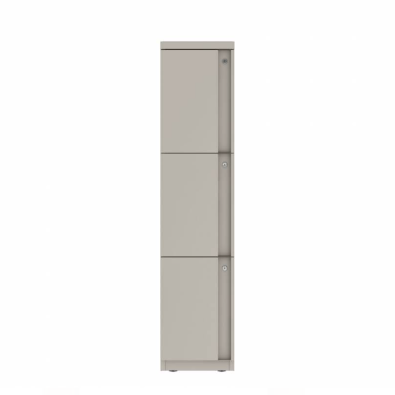 Prime™ 53.6"H Single Column Locker, Three Rows, 12"W x 18"D, Full Pull Doors - Left Opening | GUTSS354S12LP