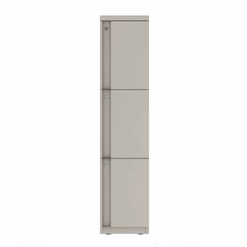 Prime™ 53.6"H Single Column Locker, Three Rows, 12"W x 18"D, Full Pull Doors - Right Opening | GUTSS354S12RP