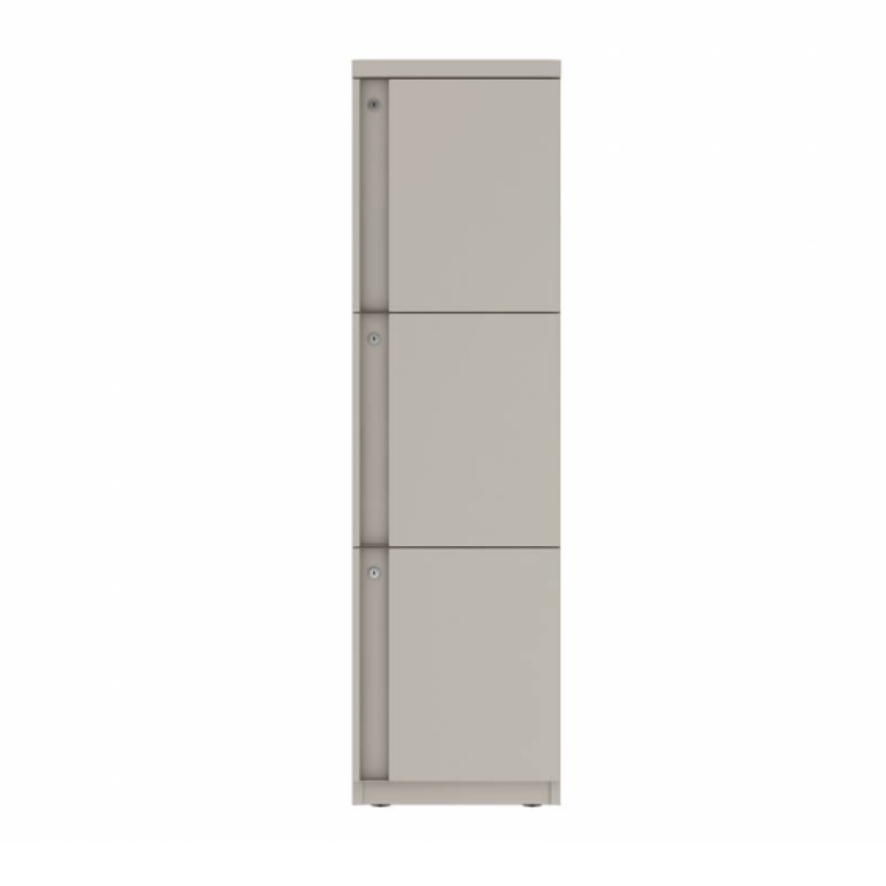 Prime™ 53.6"H Single Column Locker, Three Rows, 15"W x 18"D, Full Pull Doors - Right Opening | GUTSS354S15RP