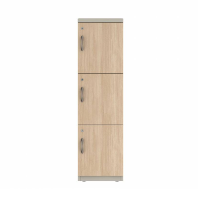 Prime™ 53.6"H Single Column Locker, Three Rows, 15"W x 18"D, Laminate Doors - Right Opening | GUTSS354S15RL