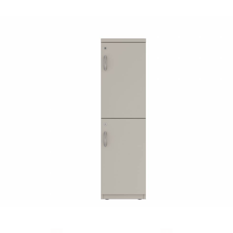 Prime™ 53.6"H Single Column Locker, Two Rows, 15"W x 18"D, Flat Metal Doors - Right Opening | GUTSS254S15RM