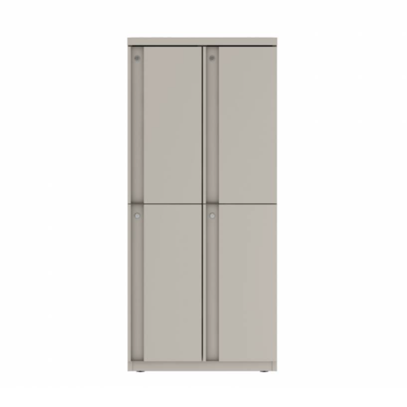 Prime™ 53.6"H Double Column Locker, Two Rows, 24"W x 18"D, Full Pull Doors - Right Opening | GUTDSF254S24RP