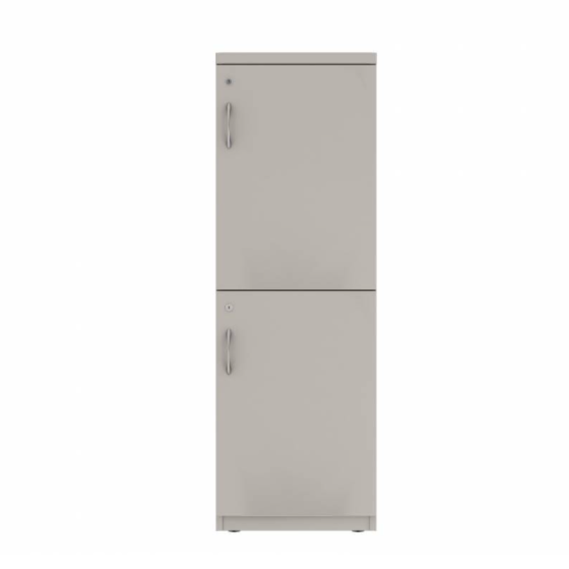Prime™ 53.6"H Single Column Locker, Two Rows, 18"W x 18"D, Flat Metal Doors - Right Opening | GUTSS254S18RM