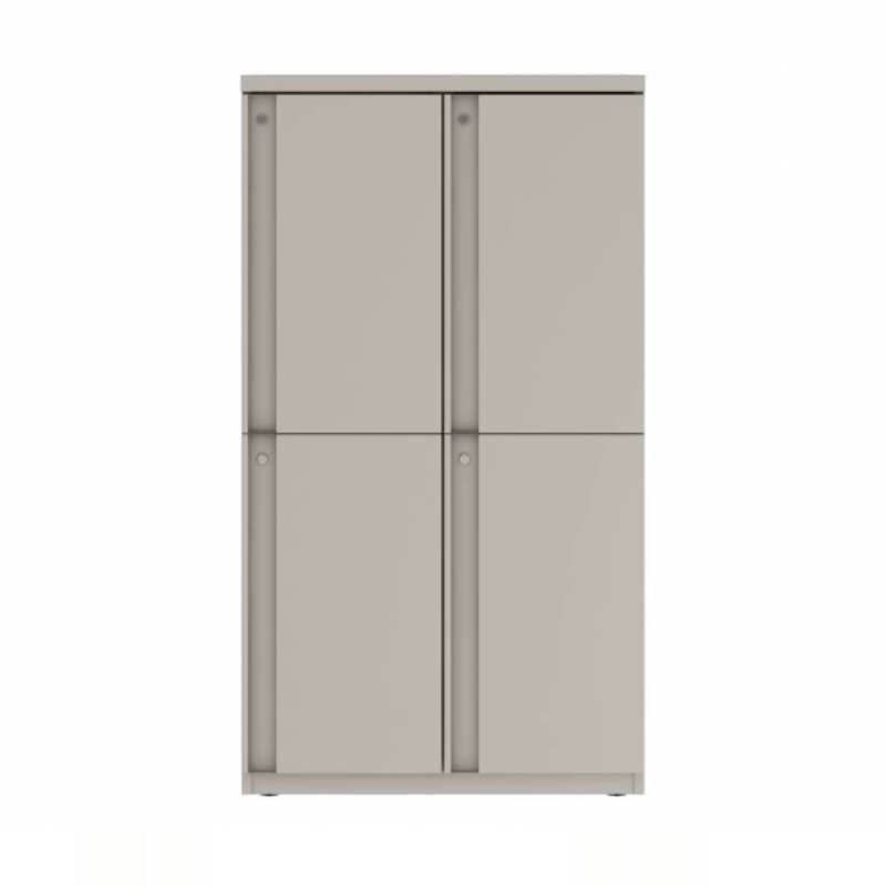 Prime™ 53.6"H Double Column Locker, Two Rows, 30"W x 18"D, Full Pull Doors - Right Opening | GUTDSF254S30RP