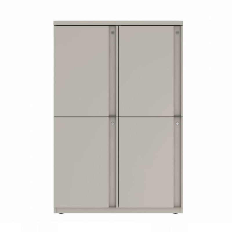 Prime™ 53.6"H Double Column Locker, Two Rows, 36"W x 18"D, Full Pull Doors - Left Opening | GUTDSF254S36LP