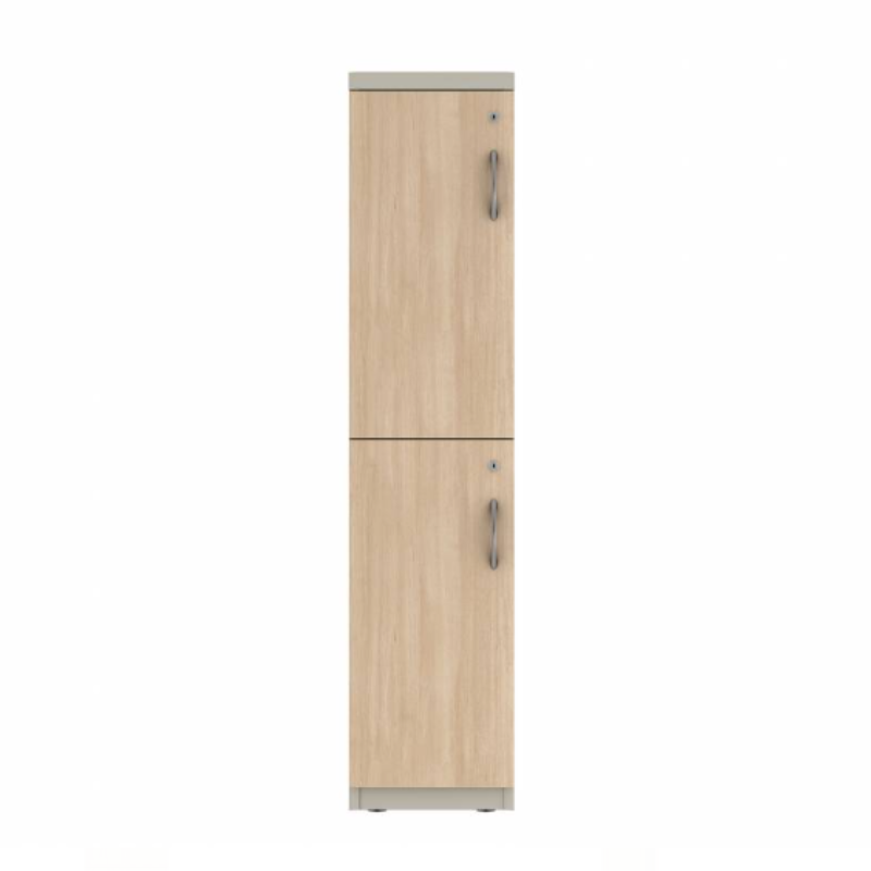 Prime™ 53.6"H Single Column Locker, Two Rows, 12"W x 18"D, Laminate Doors - Left Opening | GUTSS254S12LL