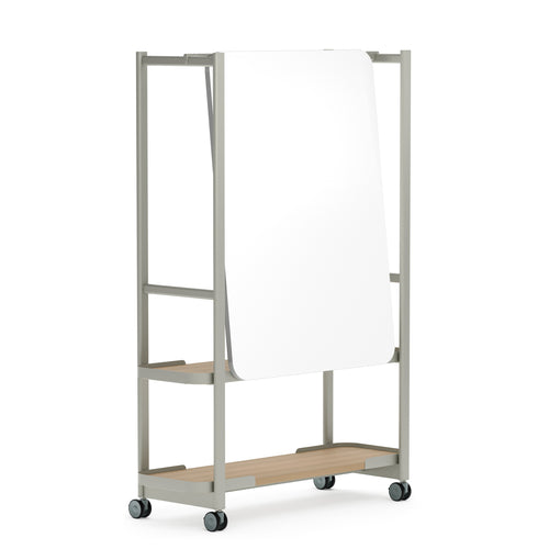 Collaborative Spaces™ 48"W Combo Whiteboard Cart | SCCCW1848