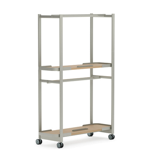 Collaborative Spaces™ 48"W Empty Removable Whiteboard Cart | SCCEW1848