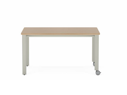 Collaborative Spaces™ 29"H Workshop Table with Casters & Levelers - 54"W x 42"D | SCTSWSX4254