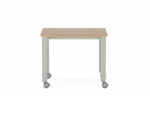 Collaborative Spaces™ 29"H Workshop Table with Casters - 36"W x 36"D | SCTSWSC3636