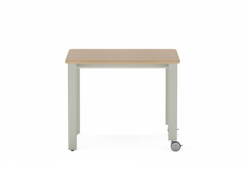 Collaborative Spaces™ 29"H Workshop Table with Casters & Levelers - 36"W x 36"D | SCTSWSX3636
