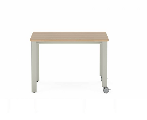 Collaborative Spaces™ 29"H Workshop Table with Casters & Levelers - 42"W x 42"D | SCTSWSX4242