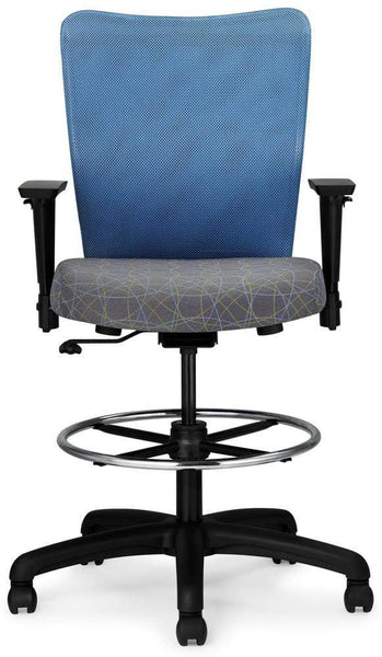 Allseating Inertia Mesh Drafting Chair | 77019
