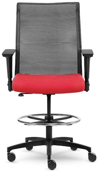 Allseating ZIP Mesh Back Drafting Chair | 95019
