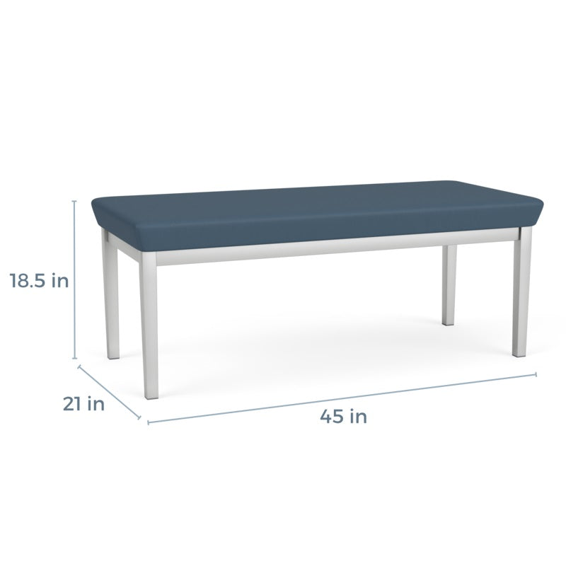 Lesro Amherst Steel 2 Seat Bench | AS2001