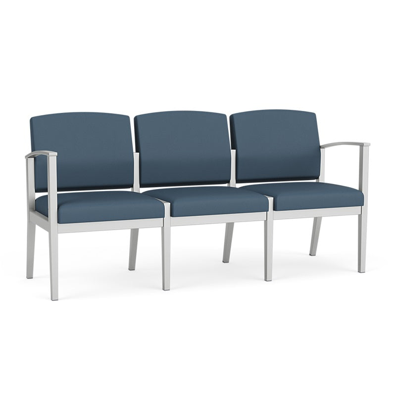 Lesro Amherst Steel 3 Seat Sofa | AS3101
