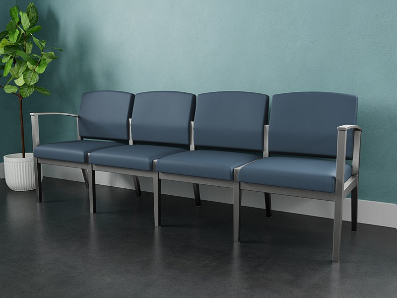 Lesro Amherst Steel 4 Seat Sofa | AS4101