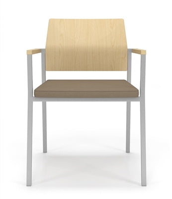 Lesro Avon Guest Chair - Upholstered Seat - Laminate Back | AV1141
